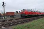 218 433-1 �berf�hrt mit dem SchadR 74777 MMF-LL die 218 216 + 218 206 + 218 136 in Wiesau7Oberpfalz.