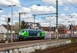 Die 218 457-0 (92 80 1218 457-0 D-AIX) der der AIXrail GmbH (Aachen) fährt am 30.04.2023, als Lz (Lokzug) bzw.