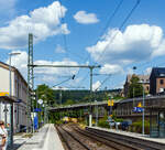 Leider stand ich hier auf dem falschen Bahnsteig.