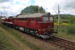 Paradestrecke beim Museumsbw: in Chemnitz-Hilbersdorf gibt es!  W�hrend das 33.Heizhausfest dort wird am Samstag 22 Augustus 2026 auf die Anschlussbahn, parallel an der Hauptstrecke ChemnitzDresden