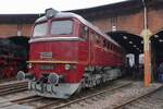 Das S�chsisches Eisenbahnmuseum in Chemnitz-Hilbersdorf hat mit ex-DR 120 269 eine eigener Taigatrommel und dieser wird am regnerischen Samstag 22 Augustus 2026 w�hrend das 33.Heizhausfest (mit u.A. das Jubil�um  60 Jahre DR Reihe 120 ) auf den Chip gesetzt.