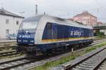 Am trüben 27 Mai 2022 wartet ALEX 223 081 in Regensburg Hbf auf deren Zug nach Schwandorf.
