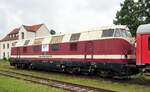 228 503-9 der MEG Nr.203 (Mitteldeutsche Eisenbahn) 92 80 1 228 503-9 D-MEG im Eisenbahnmuseum Weimar am 05.08.2016.