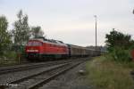 232 457-2 mit Umleiter G�terzug in Pechbrunn.