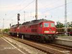 Noch ein Bild von 232 190-9 und 233 127-0 in Berlin-Sch�nefeld.
