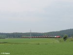 232 252 zieht kurz vor Marktleuthen den 51712 NNR - LE Frankenwald Umleiter.