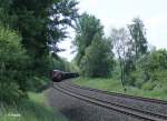 233 217-9 mit dem langen 45365 N�rnberg - Cheb bei Sch�nfeld.