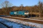 RDC 2700-03 'SANDY' sonnt am Nachmittag von 15 Februar 2026 in Niebüll.