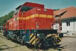 Am 16 April 2009 war Neusser Eisenbahn Lok-VIII Ausstellungsstuck ins DGEG Museum Bochum-Dahlhausen.