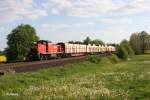 294 745-5 mit der �bergabe 56961 ATW Wiesau - Marktredwitz bei Sch�nfeld.