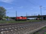294 822-2 verl�sst Regensburg Ost mit in Richtung Saale (Donau).