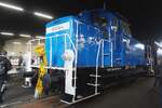 In die Lokhalle-1 des S�chsisches Eisenbahnmuseums in Chemnitz-Hilbersdorf steht am 22 Augustus 2026 PRESS 362 034, kann aberwegen die Bes�cher des 33. Heizhausfest n�r schlicht fotografiert werden.