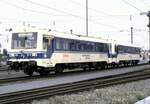 Regentalbahn NE 81 bei der Jubilumsparade 150 Jahre Deutsche Eisenbahn Programm-Nummer 4.9 Triebwagen VT 02 und VS 29 in Nrnberg am 16.09.1985.