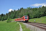 612 149 war zusammen mit einem weiteren 612 am 12.06.2020 als RE nach Ausgburg Hbf unterwegs und wurde dabei in Unterthalhofen fotografiert.