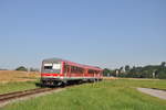 628 572 der Südostbayernbahn war am Morgen des 10.