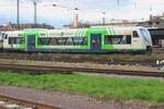 SWEG 650 046 -noch in Breisgau S-Bahn Farben-  steht am 29 Dezember 2023 in Offenburg.