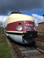 VT 18-16-03 Vindobona im Sächsischen Eisenbahnmuseum Chemnitz am 19.04.2017.