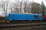 Die blaue EGP DualMode 248 042-4 /REV MMAL 20.12.2022/ während der Weihnachtsruhe in Jübek 26.12.2022