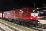 112 101 stand am Abend des 29.10.2021 im Rostocker Hbf.