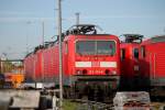 Da das Werktor zur Warenannahme Mo-Fr beim BW Rostock Hbf auf ist konnte ich am 08.11.2013 die 4x z-gestellten Rostocker Lady´s fotografieren was mit ihnen passieren wird ist fraglich.