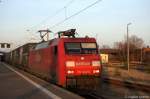 152 040-2 mit dem Mega Kombi von Lichterfelde West nach Kln-Niehl in Rathenow.