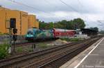 182 013-3  BUGA 2015 In der Havelregion  mit dem RE1 (RE 18179) von Brandenburg Hbf nach Frankfurt(Oder) bei der Ausfahrt in Berlin-Charlottenburg.