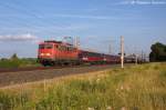 115 278-4 mit dem DPN 2681  Kreuzfahrer  von Berlin-Lichtenberg nach Warnemnde in Vietznitz.