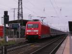 101 093-3 mit IC nach Berlin kam am 21.06.2012 in Stendal an.