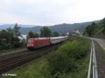 101 098-2 verl�sst Bacharach mit IC 118 Innsbruck – M�nster.