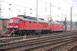 234 292-1 und 101 051-1 in Ulm am 04.11.2006,