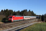 101 139 mit dem  IC Knigssee  aus Freilassing kommend am 2.