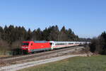 101 065 vor defektem Steuerwagen am 8.