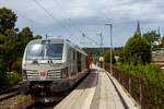 Die 101 138-6 (91 80 6101 138-6 D-DB) mit der kalten Siemens Vectron Dual Mode 248 507 (90 80 2248 507-6 D-DB) am Haken, beide der DB Fernverkehr AG, fahren am 09 August 2026 als Lokzug (Lz) durch