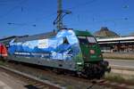 Ende einer Legende: am 23 September 2026 k�nnte in N�rnberg Hbf der blauer Seite der 101 039 fotografiert werden.