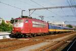Am 16 Juni 1998 treft 103 123 mit ein D-Zug Köln-Eindhoven in Venlo ein.