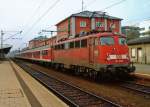 DB: Noch im Jahre 2006 verkehrte der RE Konstanz-Stuttgart mit Lokomotiven der BR 110.