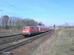 111 039-4 als RE59151 nach M�nchen bei Rohrbach 24.03.11