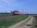 111 052-7 als RE4060 M�nchen - N�rnberg bei K�fering.