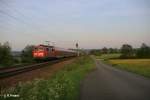 111 206-9 mit RE4264 nach N�rnberg bei P�lling.