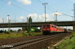 111 171-5 f�hrt an Regensburg Ost vorbei mit einer RB Neuenmakrt7Oberpfalz.