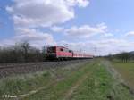 111 183-0 zieht bei Th�ngersheim die RB 34784 nach Schl�chtern.