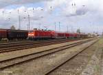 112 185-4 mit RE1 in Eisenh�ttenstadt 21.04.10