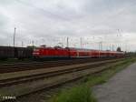 112 123 mit dem RE1 in Eisenh�ttenstadt.