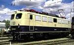 139 560-7 bei der Ausstellung 100 Jahre elektrische Lokomotive in München Freimann am 25.05.1979.