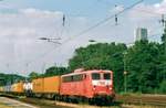 KLV mit 140 702 passiert Köln West am 21 Mai 205.