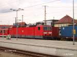 143 849-8 verl�sst Frankfurt/Oder mit der RB11 Cottbus.17.05.07