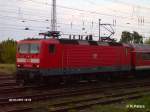 143 821-7 verl�sst Eisenh�ttenstadt mit den RB11 Cottbus.02.08.07