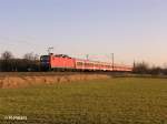 143 902-5 schiebt bei Th�ngersheim eine RB w�rzburg.