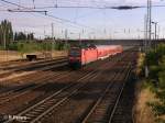 143 333-3 verl�sst Eisenh�ttenstadt mit RE38557 nach Cottbus.