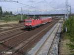 143 251-7 durchf�hrt Eisenh�ttenstadt mit den RB11 Cottbus.